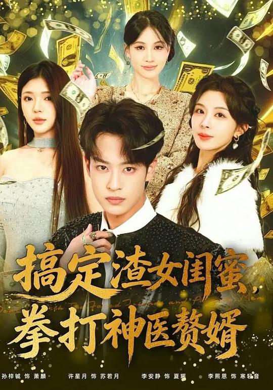 搞定渣女闺蜜，拳打神医赘婿 短剧封面